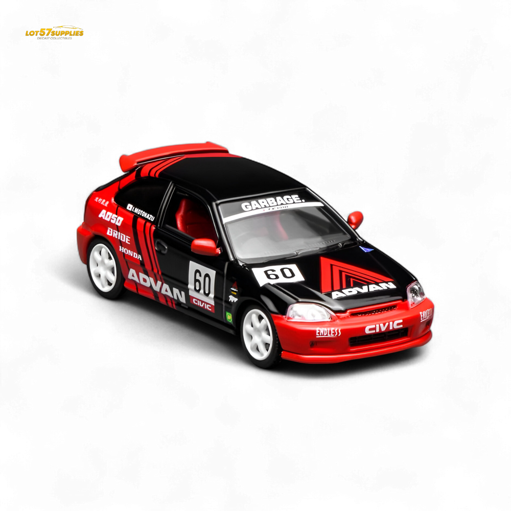 (Pre-Order) Motorhelix Honda Civic Type R (EK9) - Advan Livery 1:64 (ONLINE ORDER ONLY)