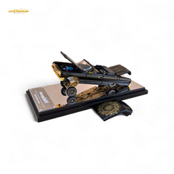 Fine Works64 Impala Lowrider - Black Gold Livery Ordinary 1:64 (ONLINE ORDER ONLY)