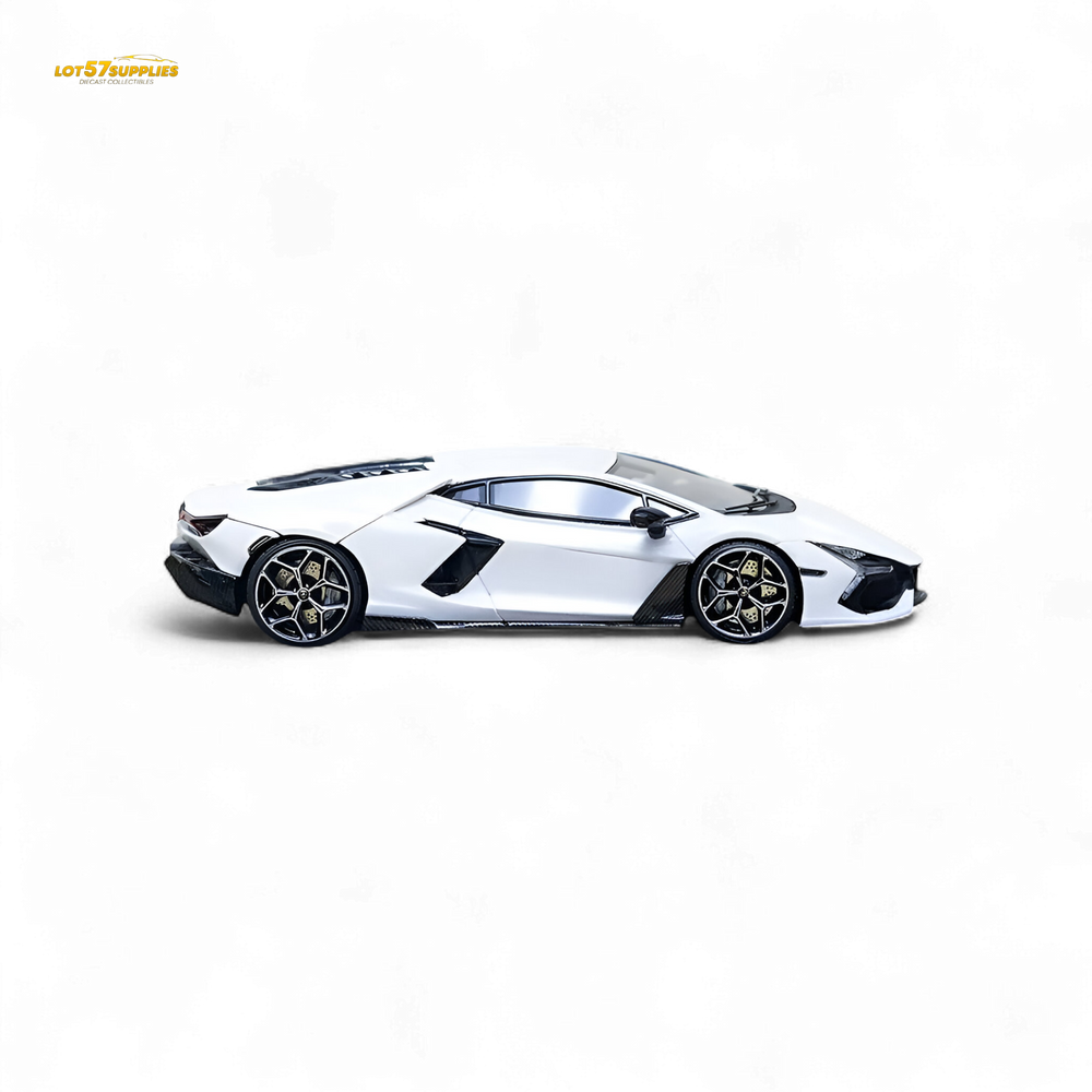 Ama64 Revuelto LB744 - White 2025 Foshan Exhibition 1:64 (ONLINE ORDER ONLY)