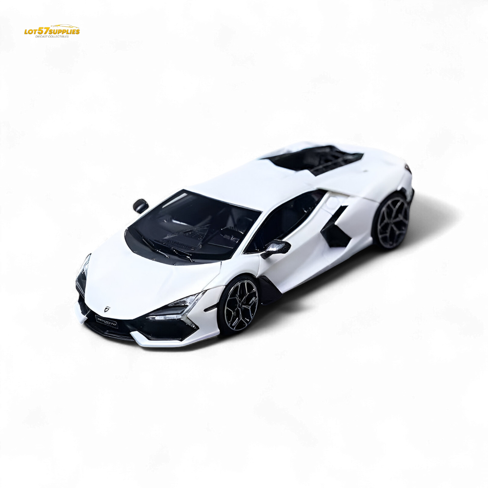 Ama64 Revuelto LB744 - White 2025 Foshan Exhibition 1:64 (ONLINE ORDER ONLY)