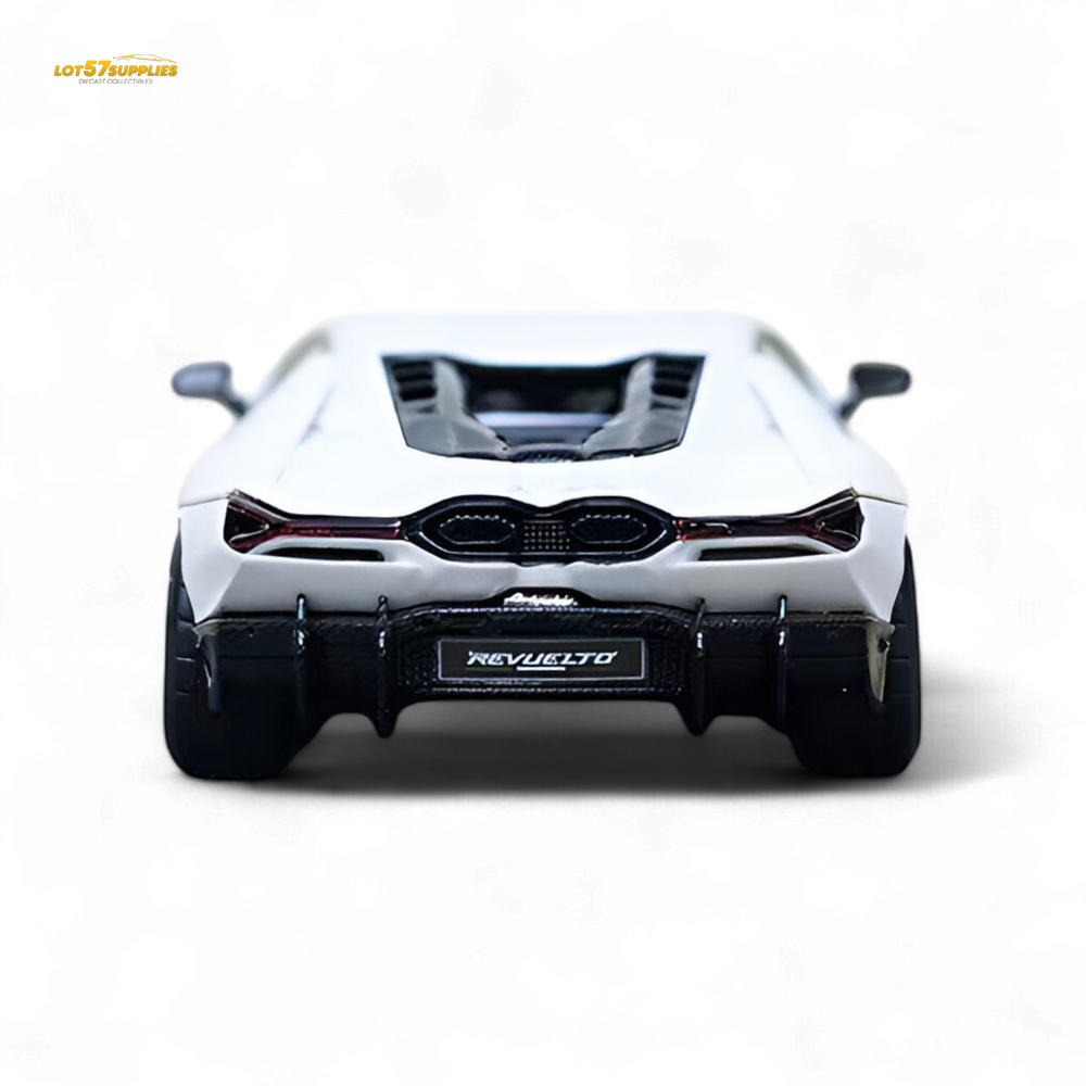 Ama64 Revuelto LB744 - White 2025 Foshan Exhibition 1:64 (ONLINE ORDER ONLY)