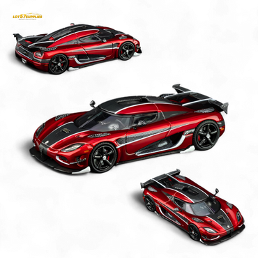 (Pre-Order) TPC Agera RS - Metallic Red 1:64 (ONLINE ORDER ONLY)