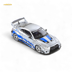 (Pre-Order) Demon King Auto GTR35 RR - Metal Blueberry Livery 1:64 (ONLINE ORDER ONLY)