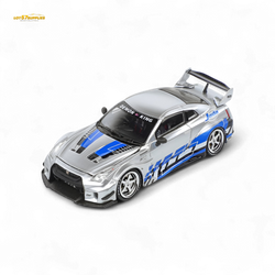 (Pre-Order) Demon King Auto GTR35 RR - Metal Blueberry Livery 1:64 (ONLINE ORDER ONLY)