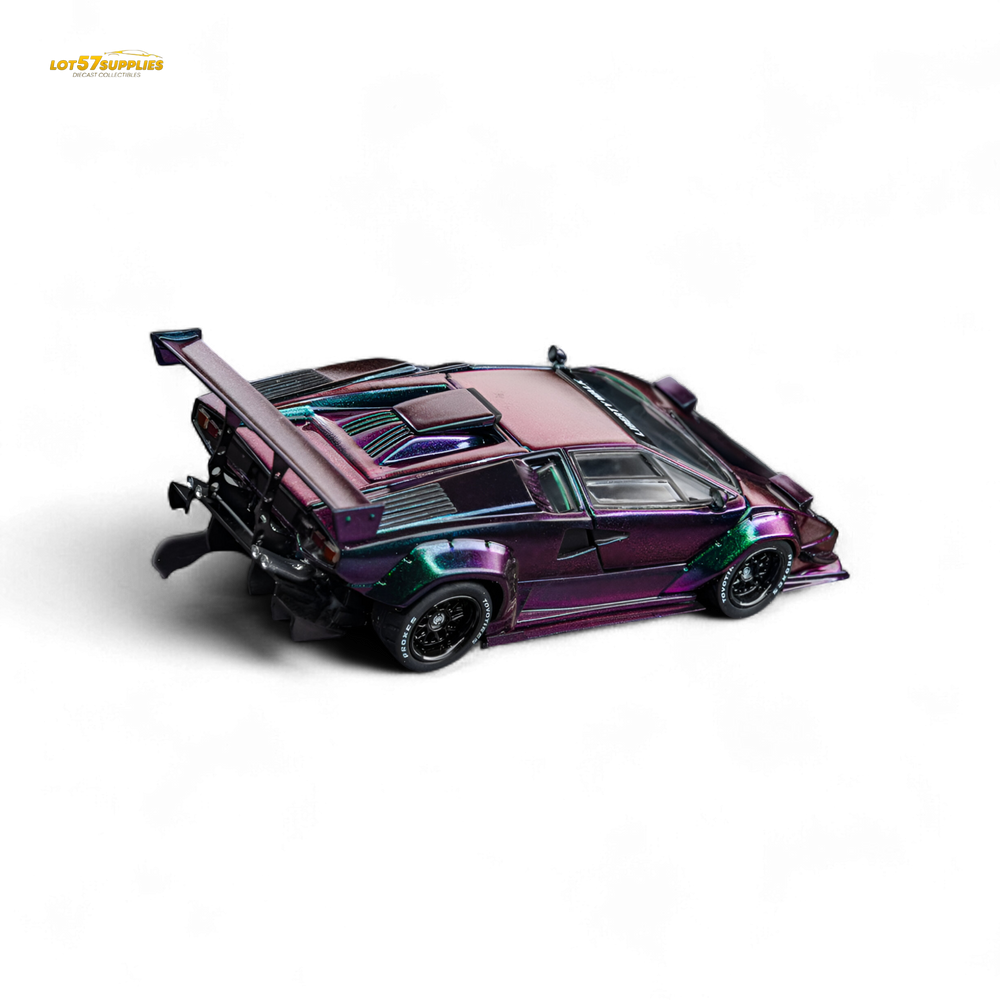 (Pre-Order) Topart Lamborghini Countach Liberty Walk - Chameleon 1:64 (ONLINE ORDER ONLY)
