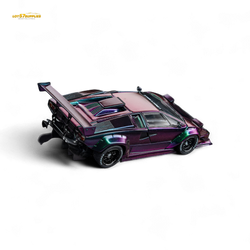 (Pre-Order) Topart Lamborghini Countach Liberty Walk - Chameleon 1:64 (ONLINE ORDER ONLY)