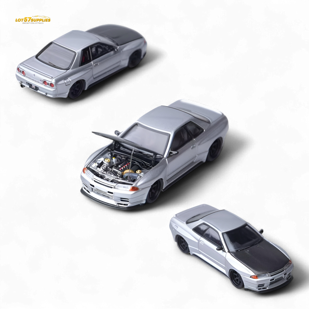 (Pre-Order) Focal Horizon Skyline GT-R R32 - Silver 1:64 (ONLINE ORDER ONLY)
