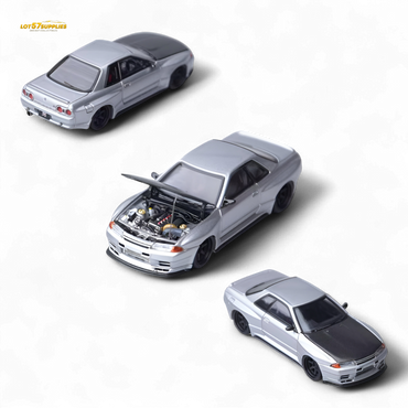 (Pre-Order) Focal Horizon Skyline GT-R R32 - Silver 1:64 (ONLINE ORDER ONLY)