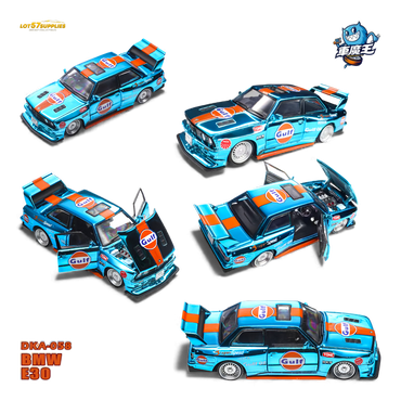(Pre-Order) Demon King Auto BMW E30 - Gulf 1:64 (ONLINE ORDER ONLY)
