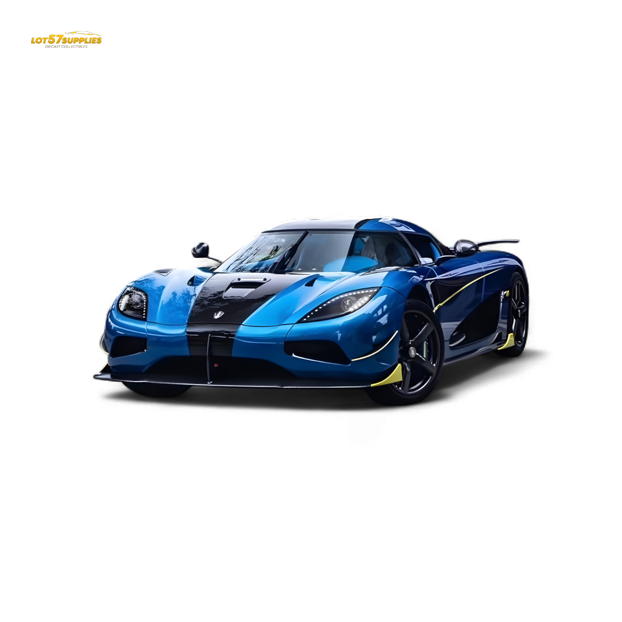 (Pre-Order) Guo Ji Agera RS - Blue Full Carbon 1/64 (ONLINE ORDER ONLY)