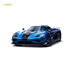 (Pre-Order) Guo Ji Agera RS - Blue Full Carbon 1/64 (ONLINE ORDER ONLY)