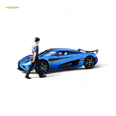 (Pre-Order) Guo Ji Agera RS - Blue Full Carbon 1/64 (ONLINE ORDER ONLY)