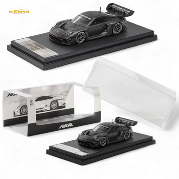 (Pre-Order) HKM 911 (992) GT3 R Rennsport - Full Carbon Black 1:64 (ONLINE ORDER ONLY)