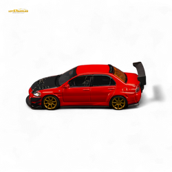 (Pre-Order) Findclassically Mitsubishi 9th Generation - Red - Carbon Hood 1:64 (ONLINE ORDER ONLY)