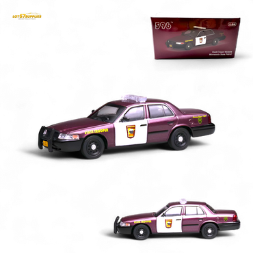 596 Crown Victoria - Minnesota State Patrol 1:64 (ONLINE ORDER ONLY)