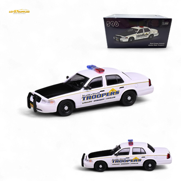 596 Ford Crown Victoria - Alaska State Troopers 1:64 (ONLINE ORDER ONLY)