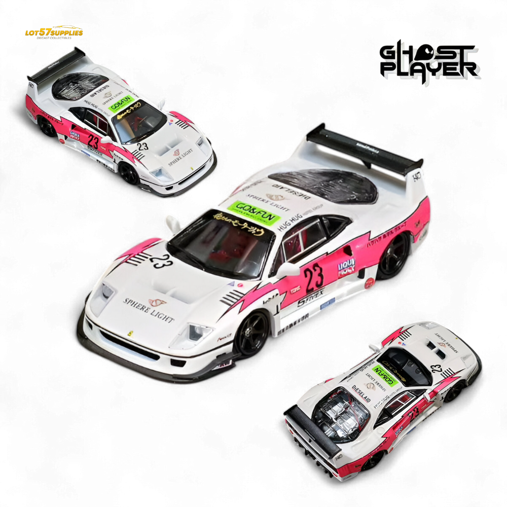(Pre-Order) Ghost Player LBWK F40 - Pink Flash #23 1:64 (ONLINE ORDER ONLY)