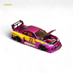 (Pre-Order) Street Weapon LBWK ER34 - Chromed Purple Special Edition - 1:64 (ONLINE ORDER ONLY)