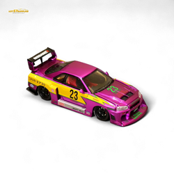 (Pre-Order) Street Weapon LBWK ER34 - Chromed Purple Special Edition - 1:64 (ONLINE ORDER ONLY)
