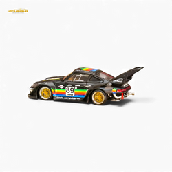 (Pre-Order) Street Weapon RWB 993 - Matte Black Apple Livery - High Tail 1:64 (ONLINE ORDER ONLY)