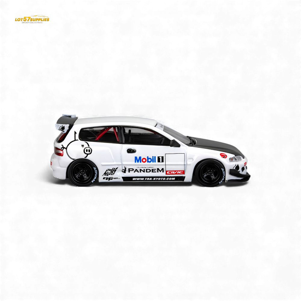 (Pre-Order) Et Model Civic EG6 - Mobil 1# Livery Carbon Cover 1:64 (ONLINE ORDER ONLY)