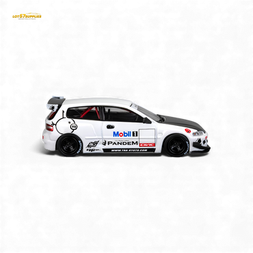 (Pre-Order) Et Model Civic EG6 - Mobil 1# Livery Carbon Cover 1:64 (ONLINE ORDER ONLY)