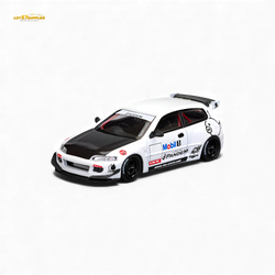 (Pre-Order) Et Model Civic EG6 - Mobil 1# Livery Carbon Cover 1:64 (ONLINE ORDER ONLY)