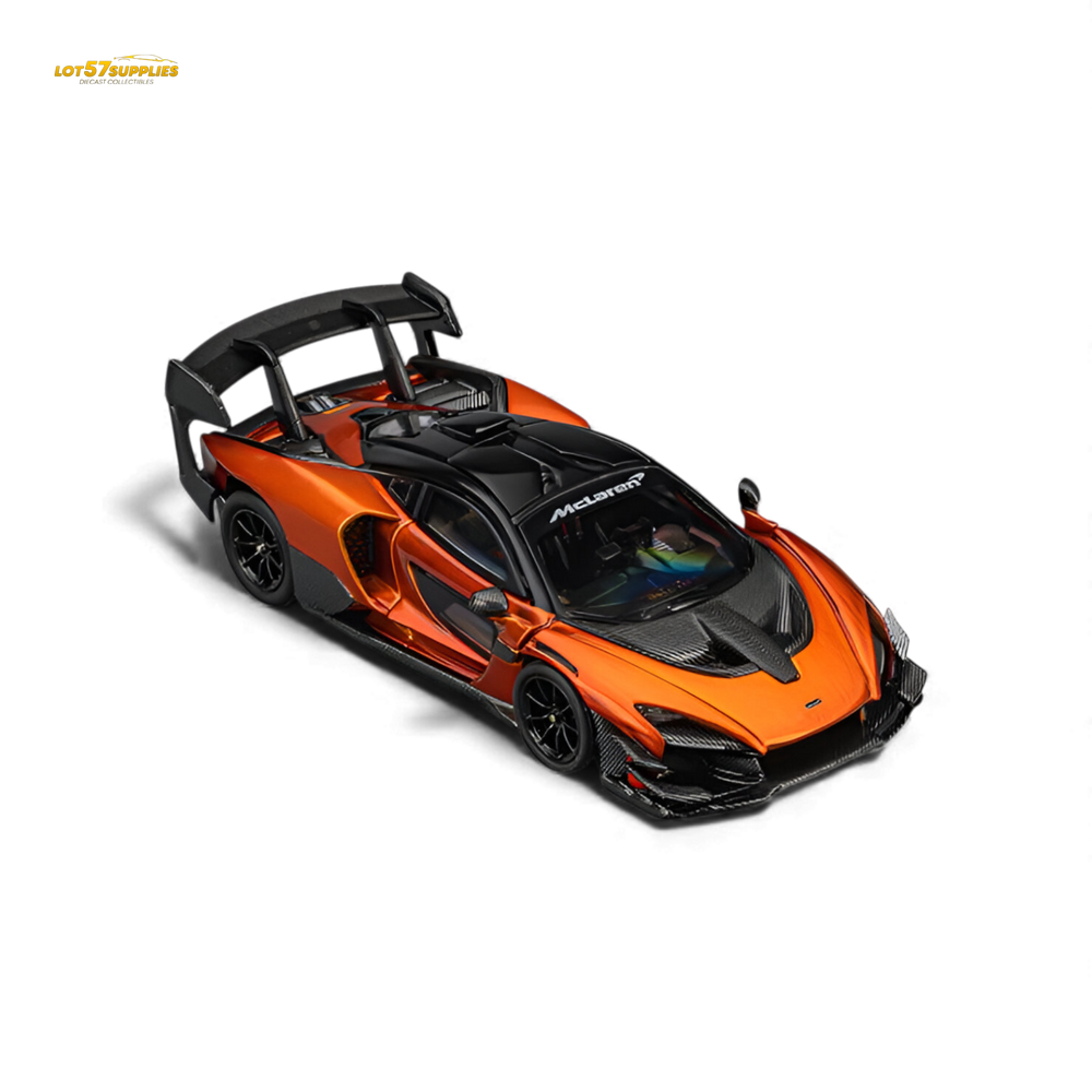 (Pre-Order) CM Model McLaren Senna GTR - Volcano Orange 1:64 (ONLINE ORDER ONLY)