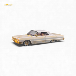 (Pre-Order) Fine Works64 Chevrolet Impala - Metallic Platinum Ordinary - 1:64 (ONLINE ORDER ONLY)