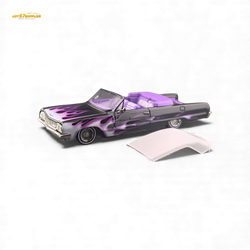 (Pre-Order) Fine Works64 Chevrolet Impala - Ghost Flame Luxury - 1:64 (ONLINE ORDER ONLY)