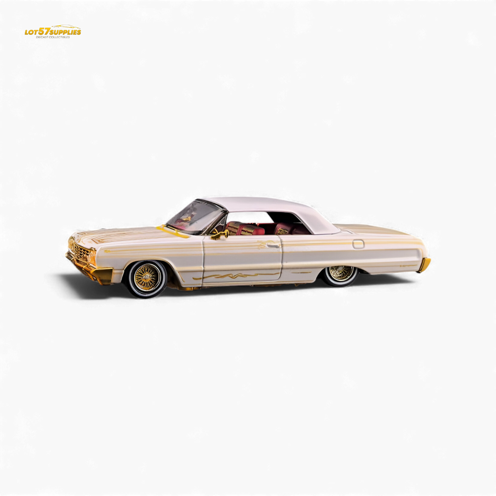 (Pre-Order) Fine Works64 Chevrolet Impala - Metallic Platinum Ordinary - 1:64 (ONLINE ORDER ONLY)