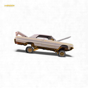 (Pre-Order) Fine Works64 Chevrolet Impala - Metallic Platinum Ordinary - 1:64 (ONLINE ORDER ONLY)