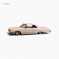 (Pre-Order) Fine Works64 Chevrolet Impala - Metallic Platinum Luxury - 1:64 (ONLINE ORDER ONLY)