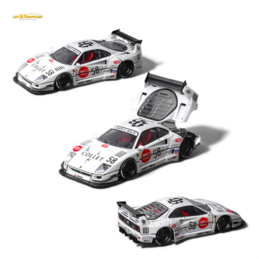(Pre-Order) Star Models Ferrari F40 LB-Works - White Collet 58# 1:64 (ONLINE ORDER ONLY)