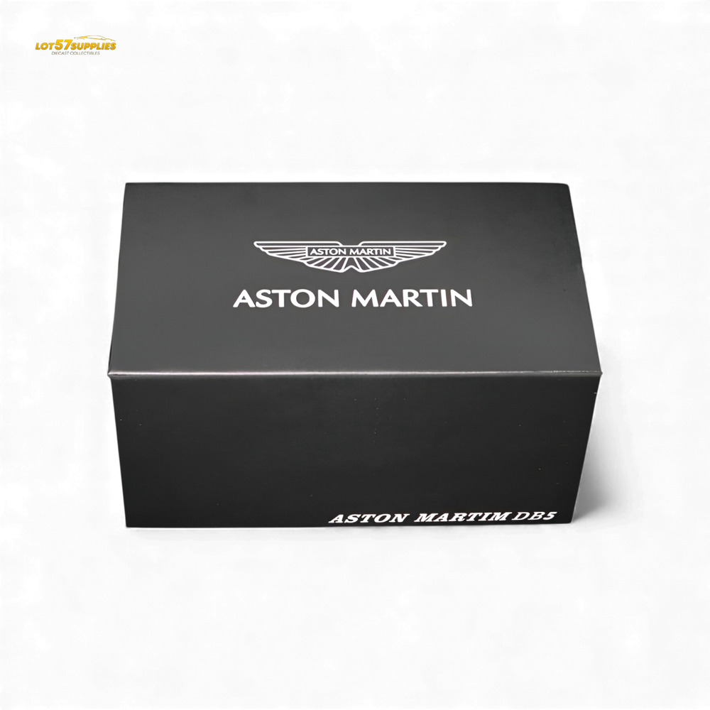 (Pre-Order) 007 DB5 - High Gloss Silver Ordinary 1:64 (ONLINE ORDER ONLY)