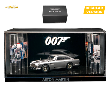 (Pre-Order) 007 DB5 - High Gloss Silver Ordinary 1:64 (ONLINE ORDER ONLY)