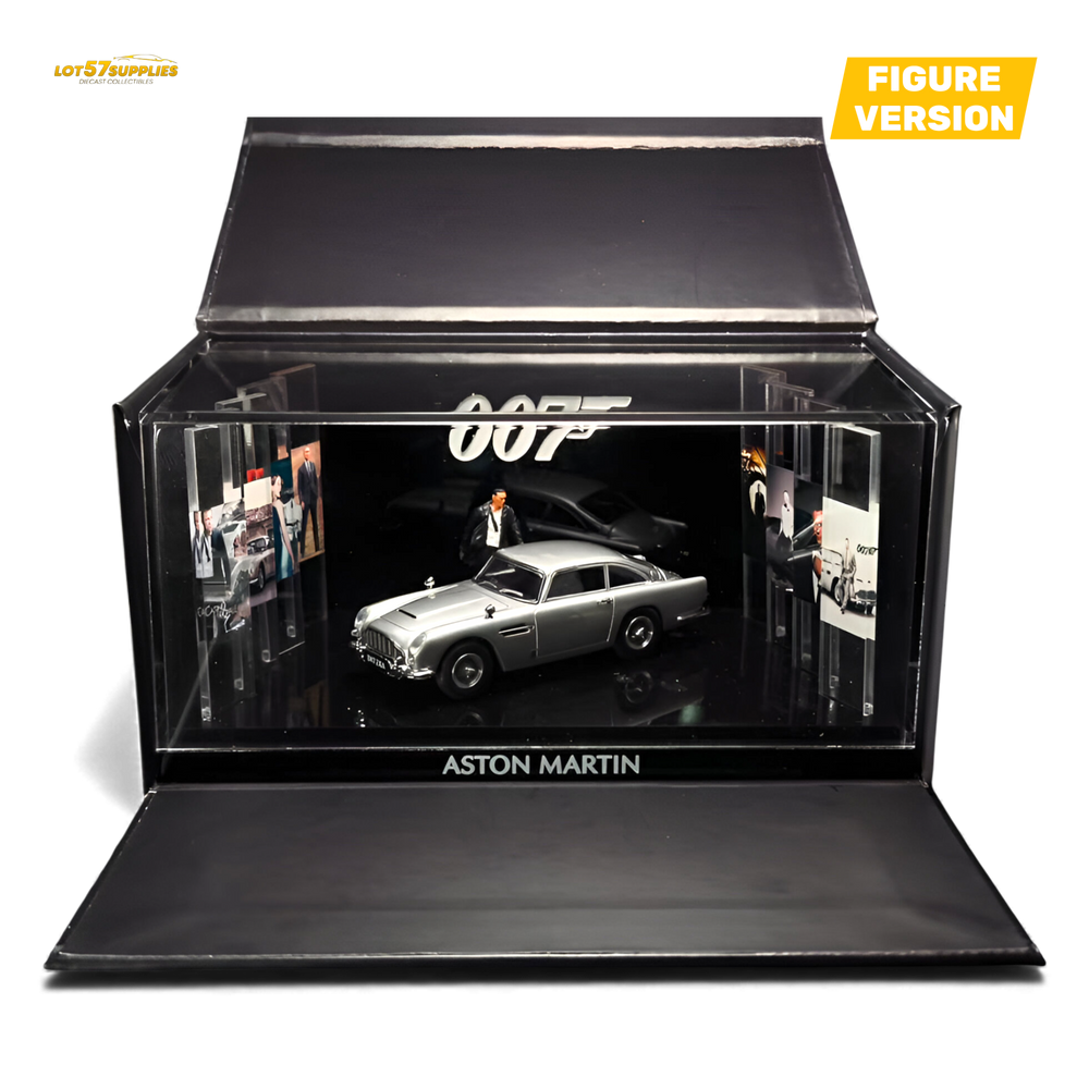 (Pre-Order) 007 DB5 - High Gloss Silver Figurine Ver 1:64 (ONLINE ORDER ONLY)