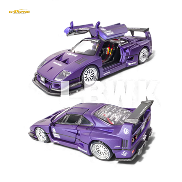(Pre-Order) Demon King Auto F40 - Royal Purple IMXpo 2025 1:64 (ONLINE ORDER ONLY)