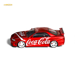 (Pre-Order) Fuji Skyline R34 GT-R Nismo Z-Tune - Coca Cola 1:64 (ONLINE ORDER ONLY)