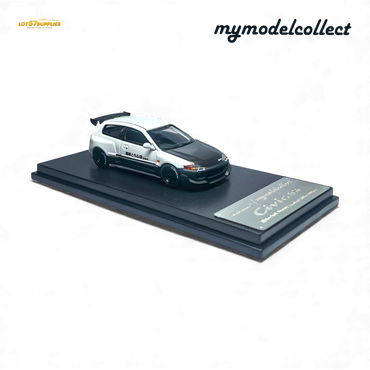 (Pre-Order) MC Civic EG6 - Fujiwara Tofu Shop White Carbon 1:64 (ONLINE ORDER ONLY)