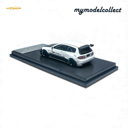 (Pre-Order) MC Civic EG6 - Fujiwara Tofu Shop White Carbon 1:64 (ONLINE ORDER ONLY)