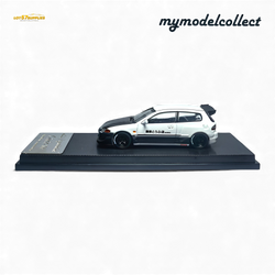 (Pre-Order) MC Civic EG6 - Fujiwara Tofu Shop White Carbon 1:64 (ONLINE ORDER ONLY)