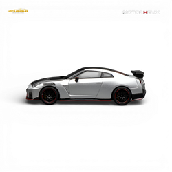 (Pre-Order) Motorhelix Nissan GT-R NISMO R35 Special Edition 2022 - Ultimate Metal Silver 1:64 (ONLINE ORDER ONLY)