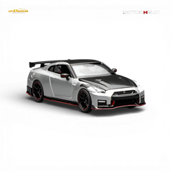 (Pre-Order) Motorhelix Nissan GT-R NISMO R35 Special Edition 2022 - Ultimate Metal Silver 1:64 (ONLINE ORDER ONLY)