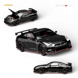 (Pre-Order) Motorhelix Nissan GT-R NISMO R35 Special Edition 2022 - Meteor Black Flake Pearl 1:64 (ONLINE ORDER ONLY)