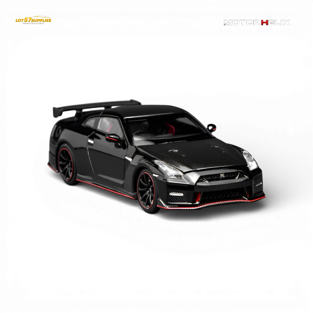 (Pre-Order) Motorhelix Nissan GT-R NISMO R35 Special Edition 2022 - Meteor Black Flake Pearl 1:64 (ONLINE ORDER ONLY)