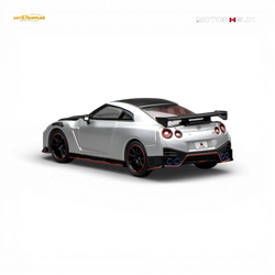 (Pre-Order) Motorhelix Nissan GT-R NISMO R35 Special Edition 2022 - Ultimate Metal Silver 1:64 (ONLINE ORDER ONLY)