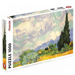 Wheat Field with Cypresses 1000 Piece Jigsaw Puzzle Piatnik (ONLINE ORDER ONLY)