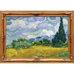 Wheat Field with Cypresses 24 Connecting Pieces Jigsaw Puzzle Eurographics