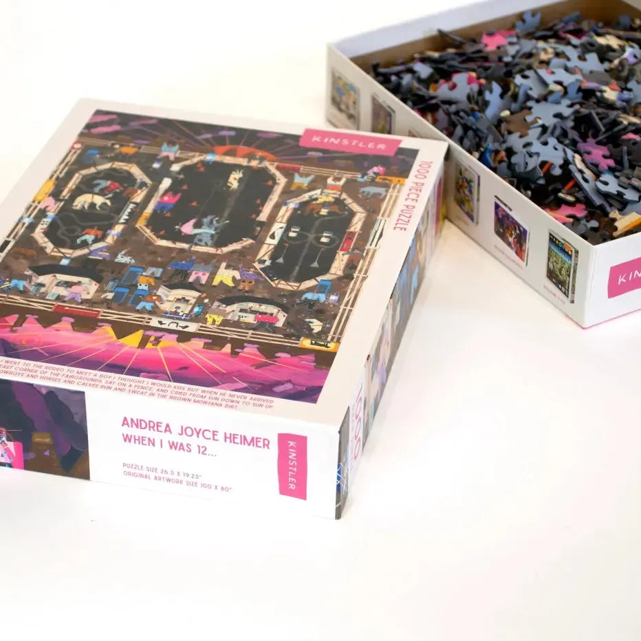 When I Was 12... by Andrea Joyce Heimer 1000 Piece Jigsaw Puzzle Kinstler